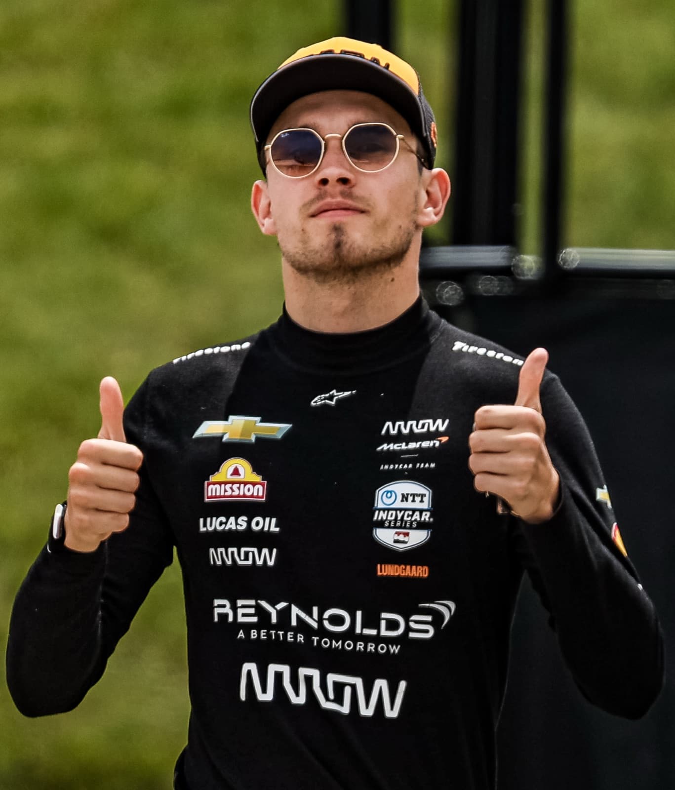 Christian Lundgaard på Road America i 2025