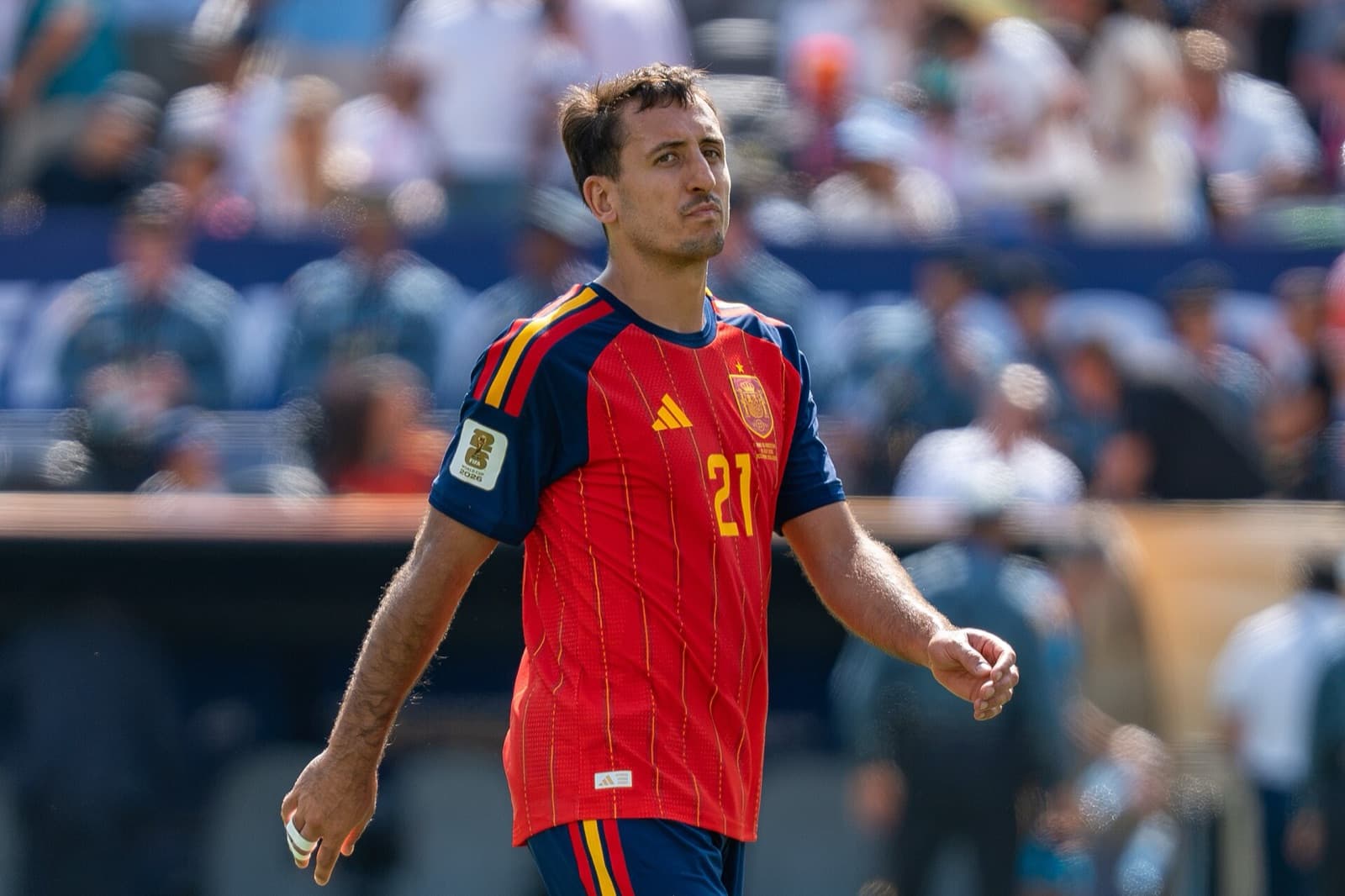 Mikel Oyarzabal i VM-finalen mellem Argentina og Spanien 19. juli 2026