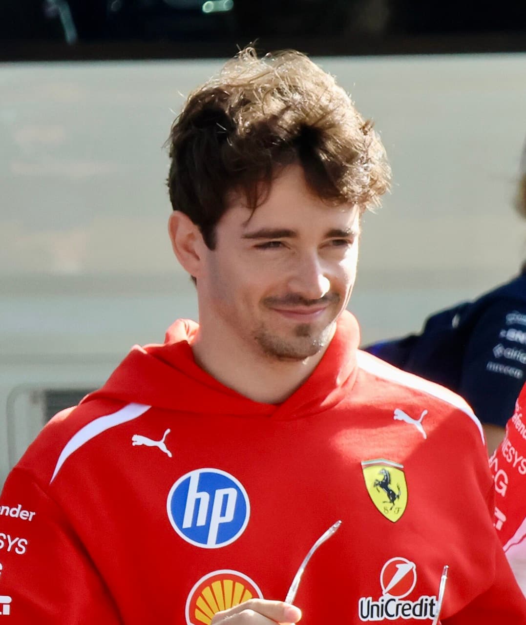 Charles Leclerc. Charles Leclerc på Melbourne Walk under Australiens Grand Prix, 8. marts 2026 (beskåret)