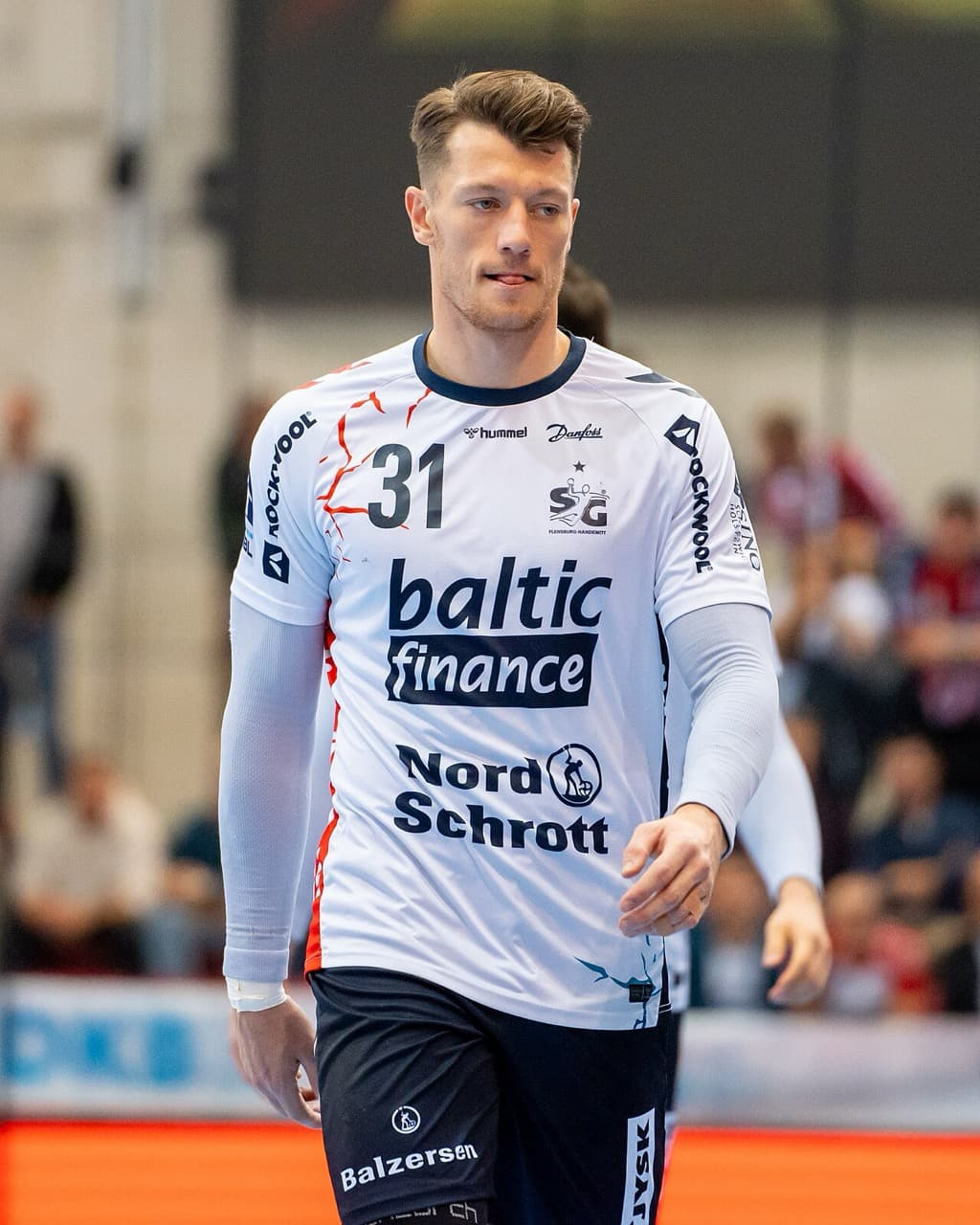 Emil Jakobsen. Emil Jakobsen (SG Flensburg-Handewitt, nr. 31), 5. november 2025