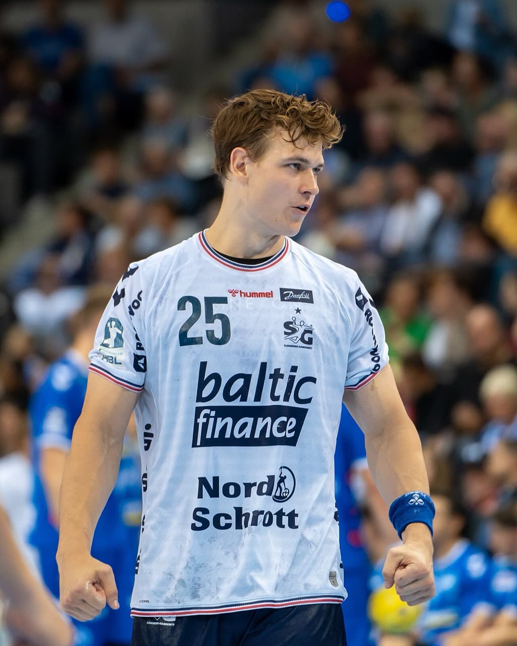 Lukas Jørgensen. Lukas Jørgensen i Bundesliga-kampen TVB Stuttgart–SG Flensburg-Handewitt, Stuttgart, 15. september 2024
