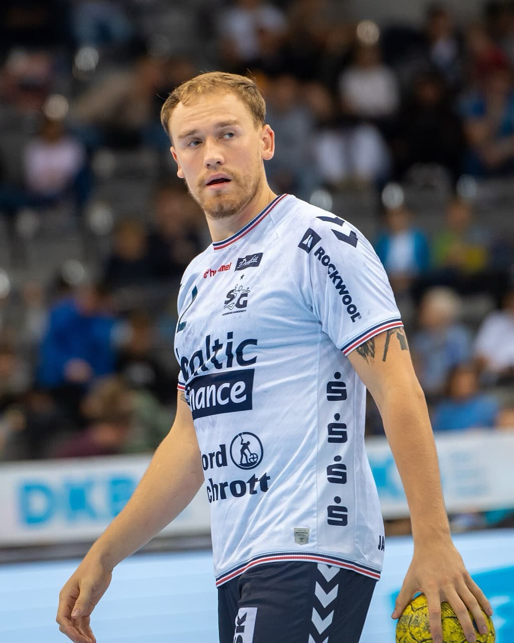 Simon Pytlick. Simon Pytlick i Bundesliga-kampen TVB Stuttgart–SG Flensburg-Handewitt, Stuttgart, 15. september 2024
