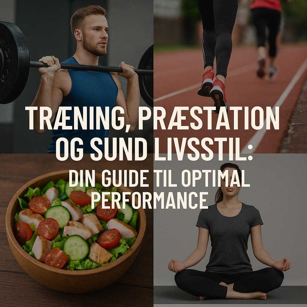 Træning, Præstation og Sund Livsstil: Din Guide til Optimal Performance