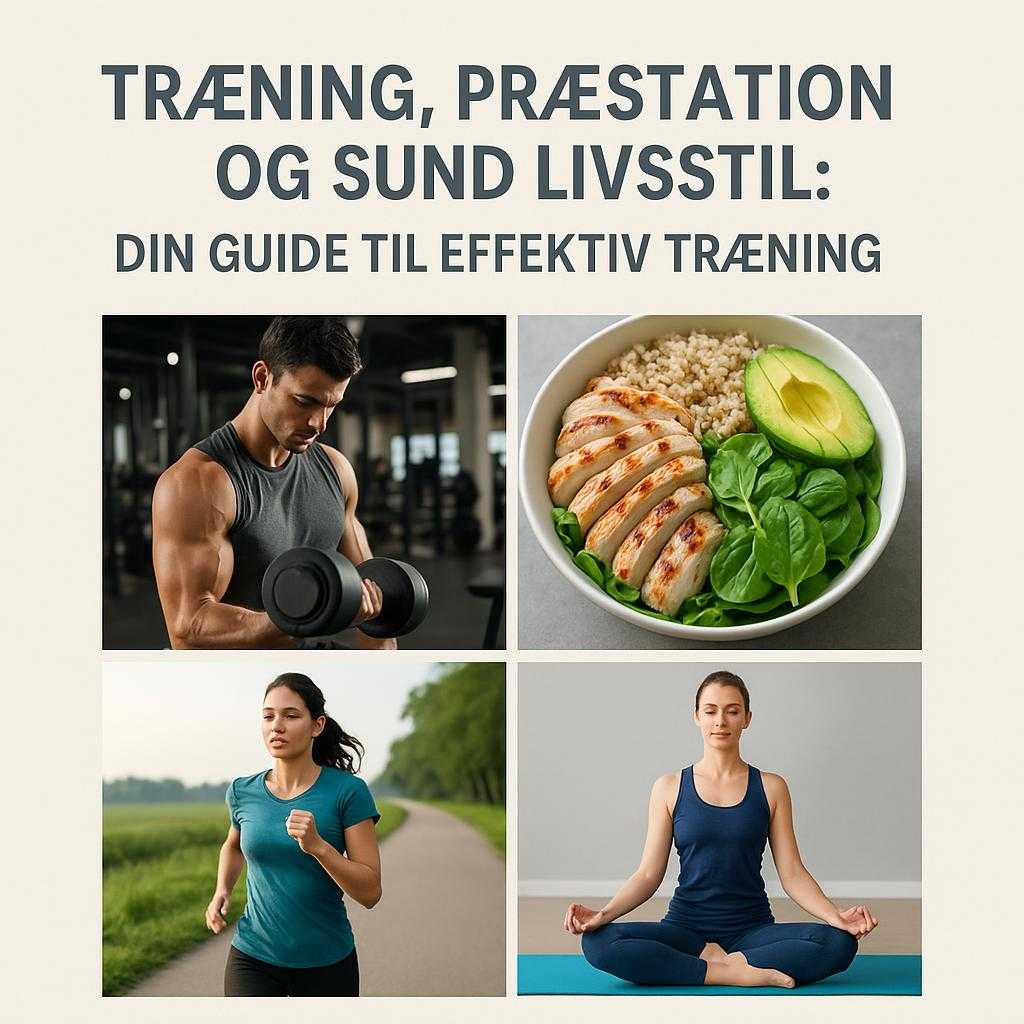 Træning, Præstation og Sund Livsstil: Din Guide til Effektiv Træning