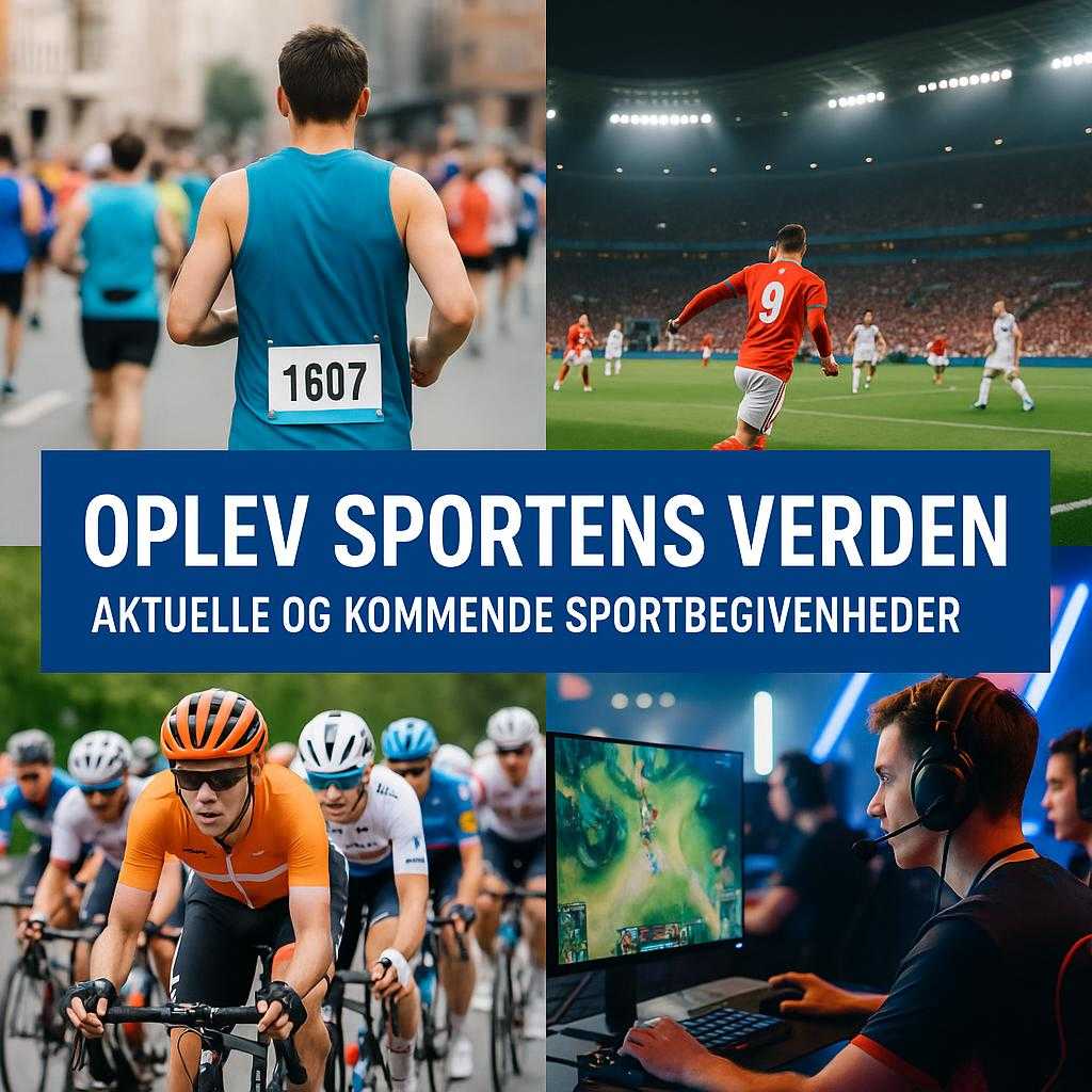Oplev Sportens Verden: Aktuelle og Kommende Sportsbegivenheder i Danmark og Udlandet