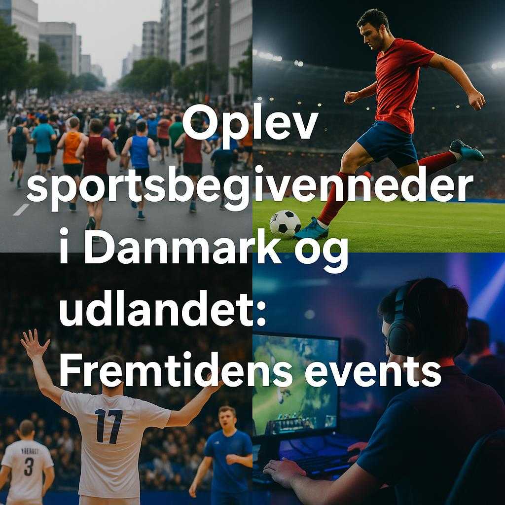 Oplev sportsbegivenheder i Danmark og udlandet: Fremtidens events